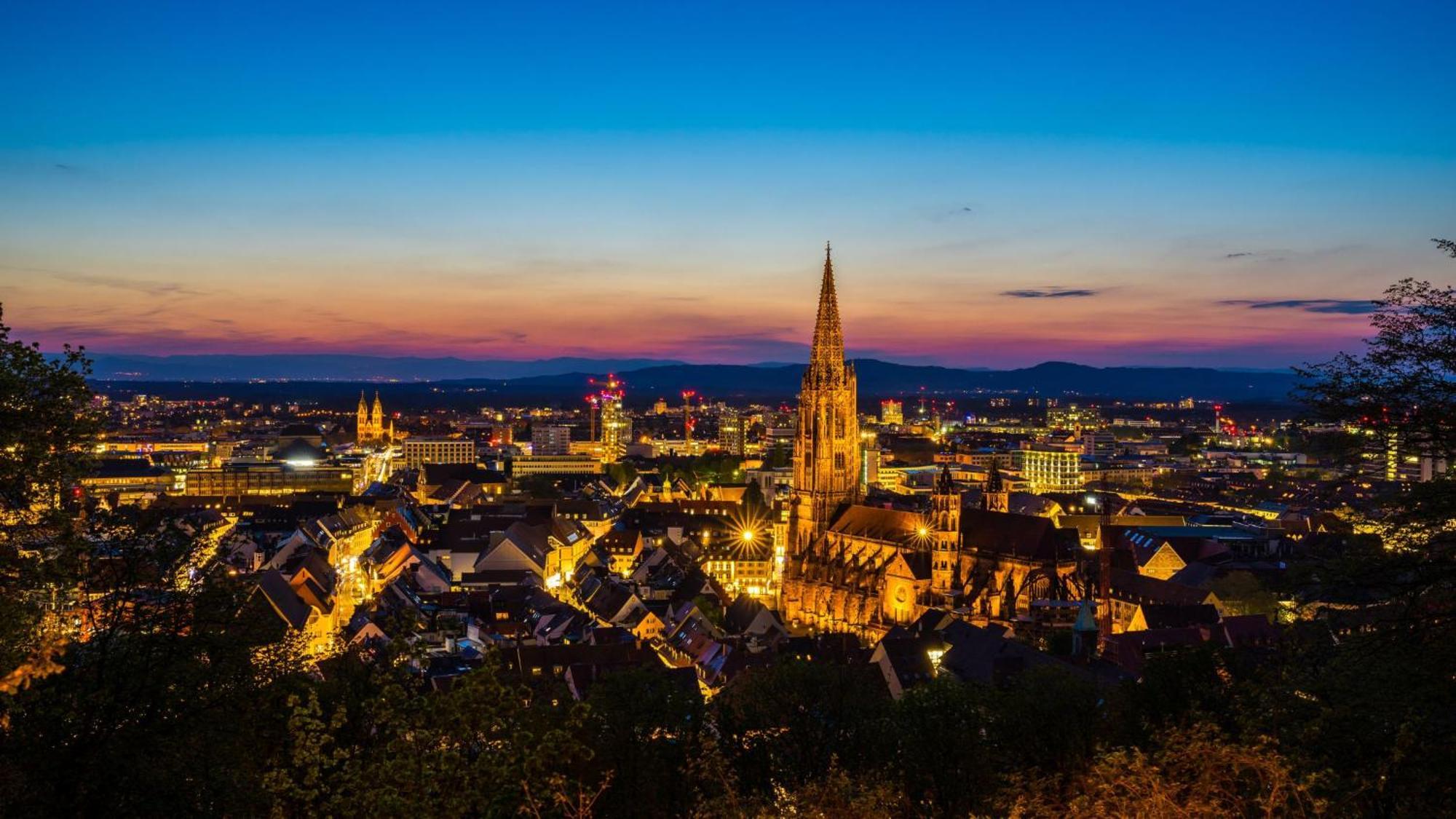 Ferienwohnung Muenster, Sehr Zentral フライブルク エクステリア 写真