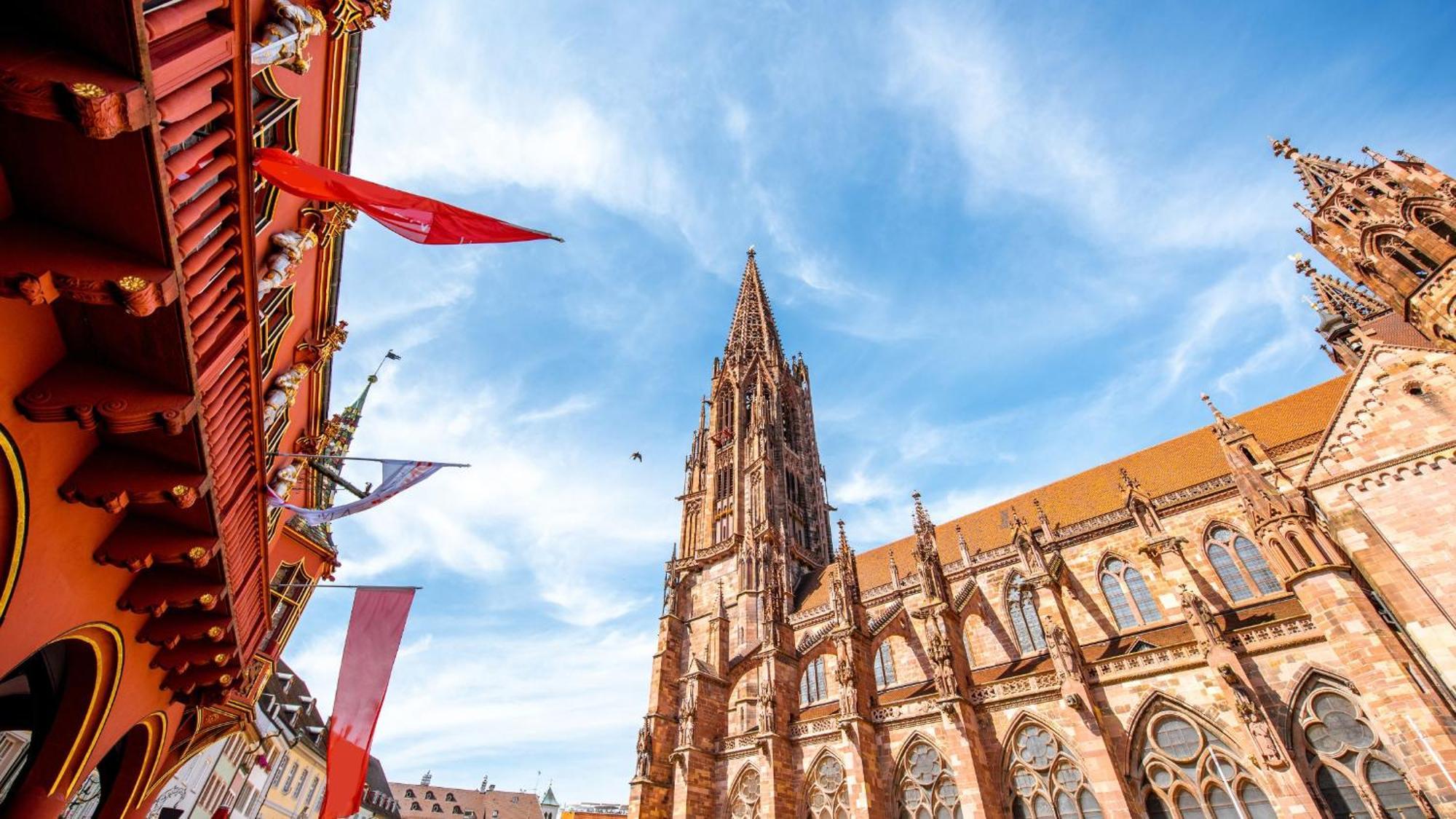 Ferienwohnung Muenster, Sehr Zentral フライブルク エクステリア 写真
