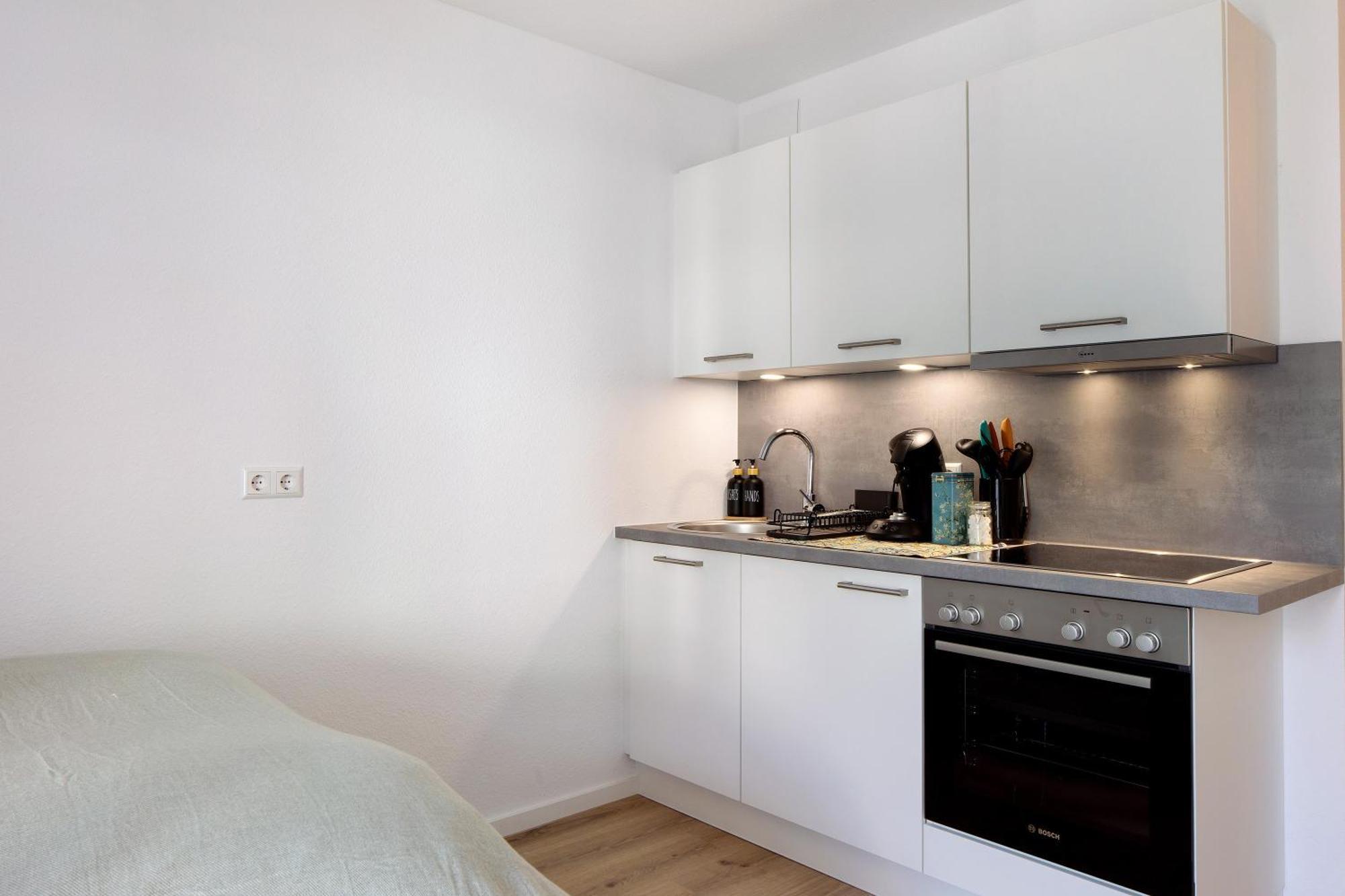 Ferienwohnung Muenster, Sehr Zentral フライブルク エクステリア 写真